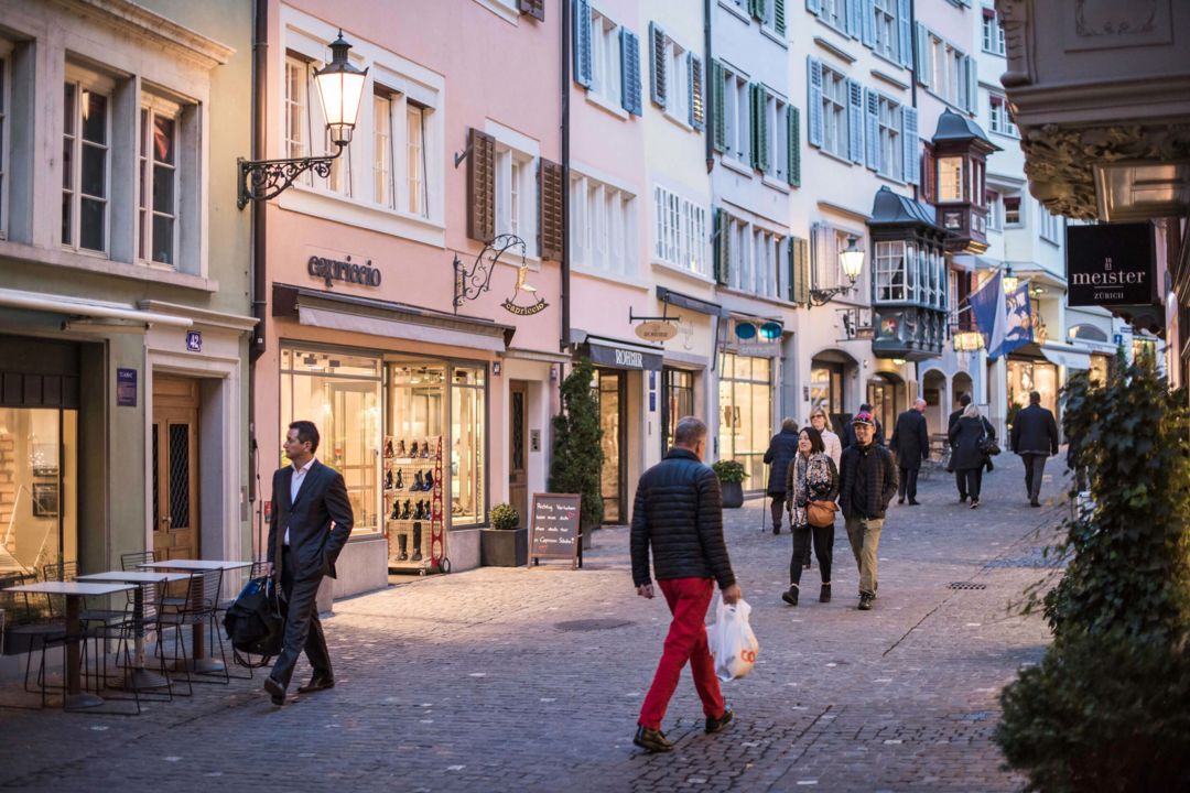 Augustinergasse in Zurich’s Old Town