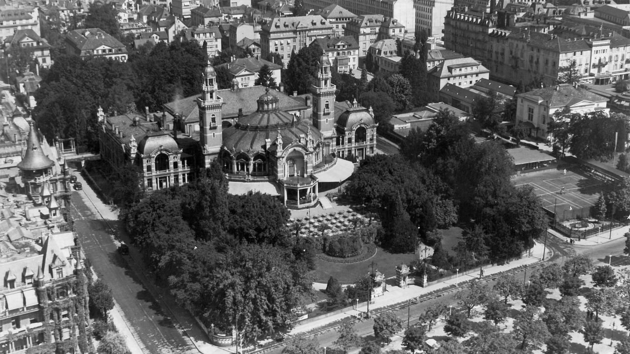 Tonhalle in its original condition in 1895